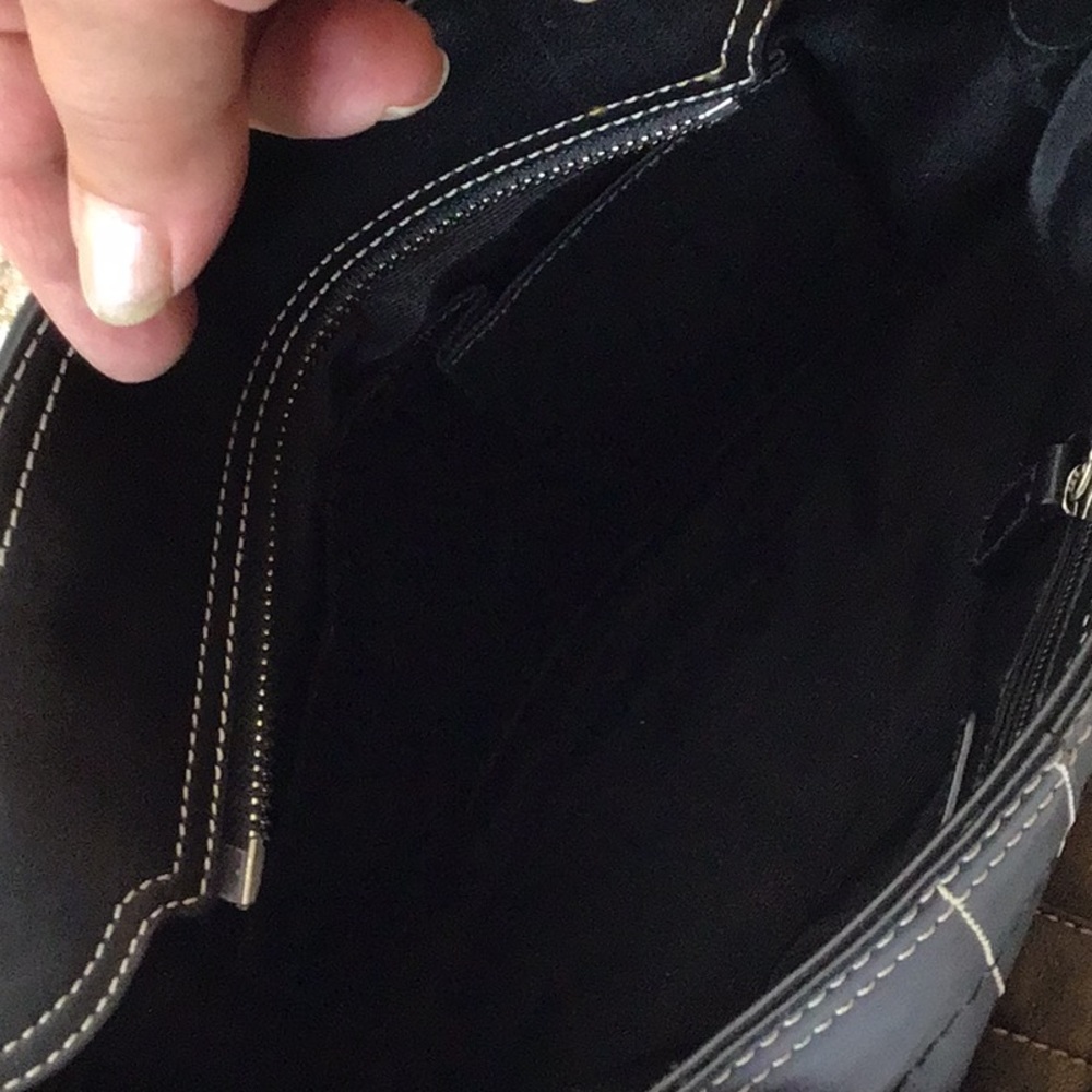 Coach Shoulder Bag Black - Picture 5 of 8